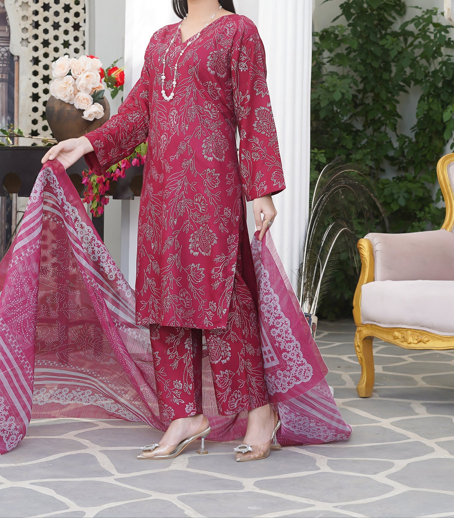 charizma maroon 3pcs