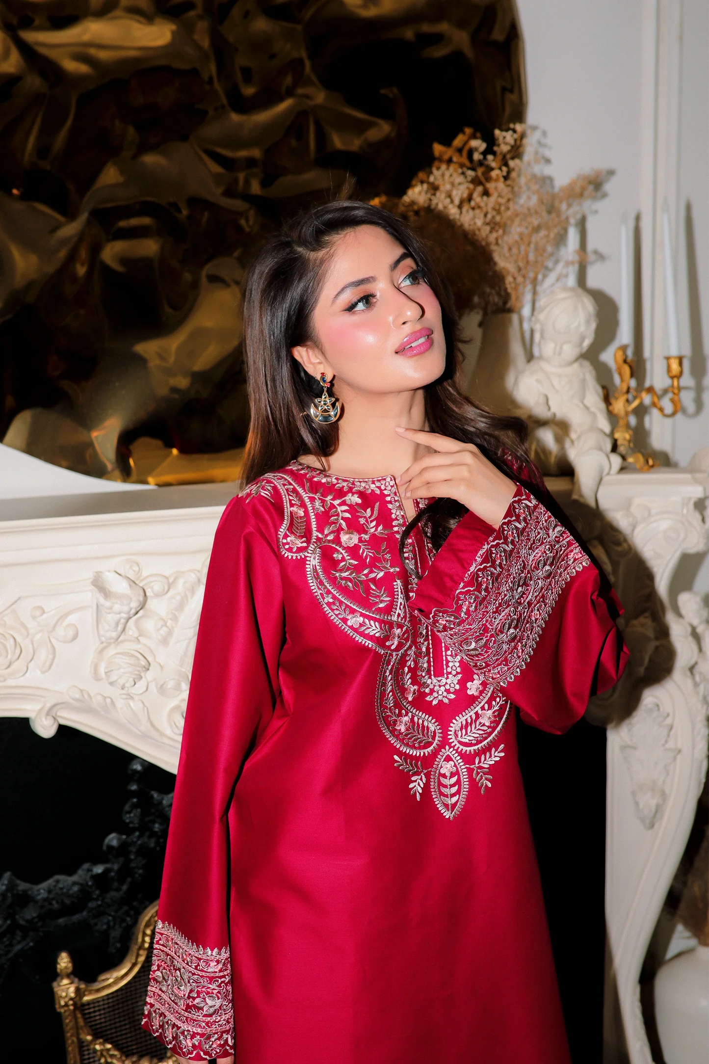ANEESA EMBROIDED 2 PCS