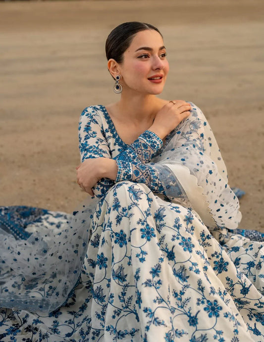 WHITE BLUE PEARL MAXI 3 PCS